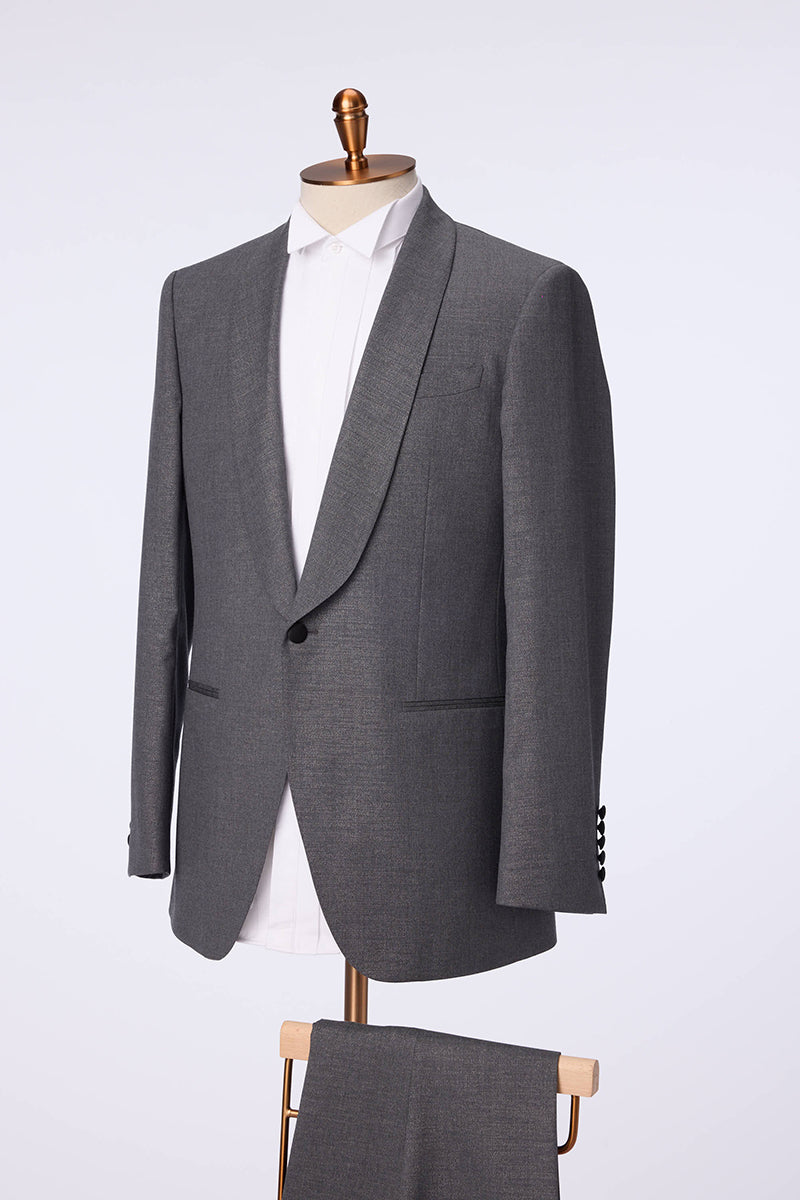 Grey Shawl Tuxedo (Mazzoto)