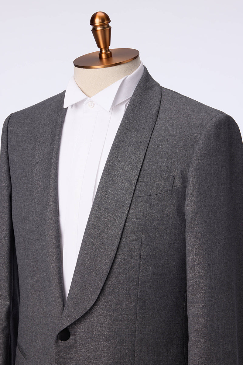 Grey Shawl Tuxedo (Mazzoto)