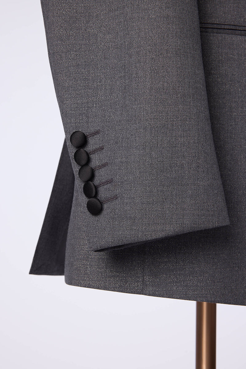 Grey Shawl Tuxedo (Mazzoto)